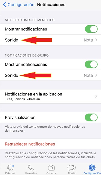 Imagen - Cómo cambiar el tono de WhatsApp