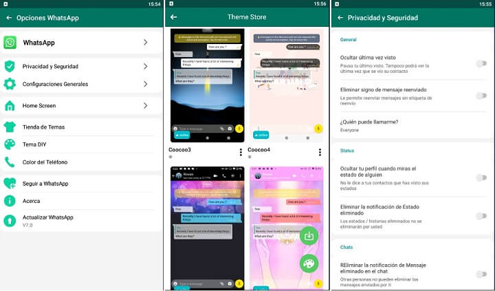 Imagen - WhatsAppMA, personaliza la interfaz de WhatsApp con el mod