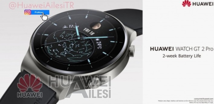 Imagen - Huawei Watch GT 2 Pro filtrado: descubre como será
