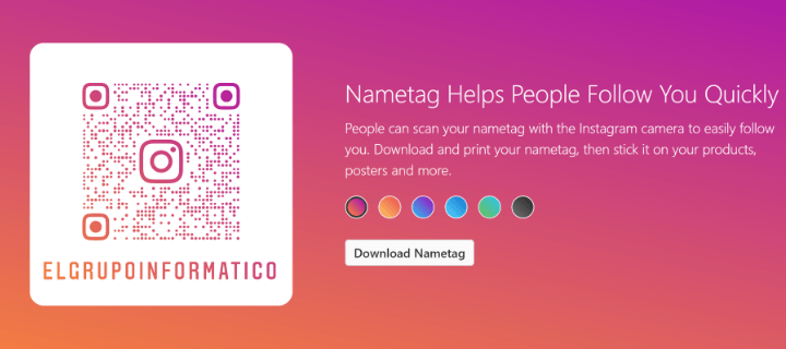 Imagen - Instagram añade QR estándar para los perfiles