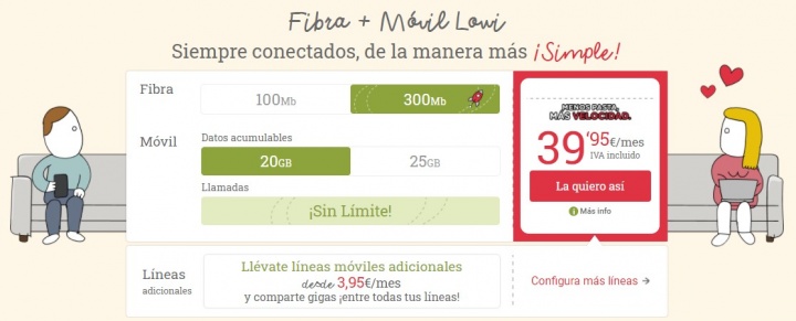 Imagen - Lowi: oferta de fibra barata y móvil en agosto de 2020