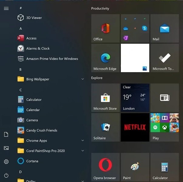 Imagen - Cómo activar el nuevo menú Inicio de Windows