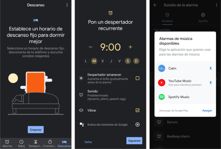 Imagen - El reloj de Android añade un modo descanso