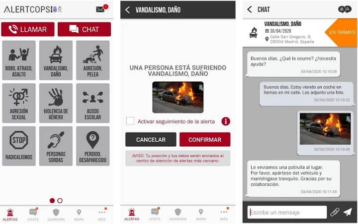 Imagen - La app AlertCops ya permite informar de viviendas ocupadas