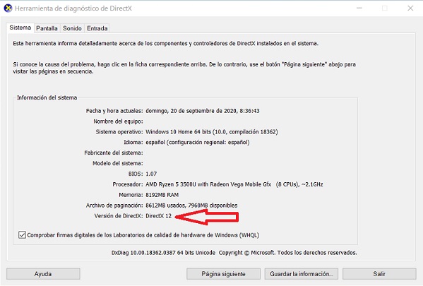 Imagen - DirectX: qué es y cómo actualizar