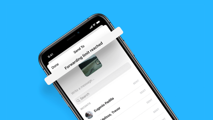 Imagen - Facebook Messenger limita los reenvíos para evitar bulos