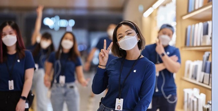 Imagen - Apple diseña su propia mascarilla