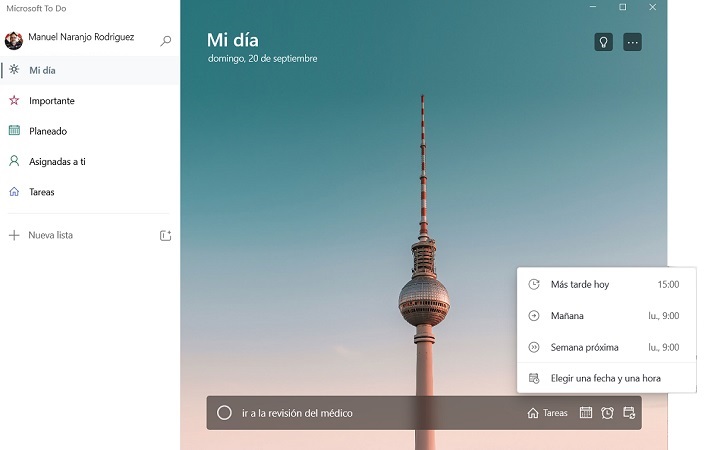 Imagen - Cómo poner un recordatorio en Windows 10