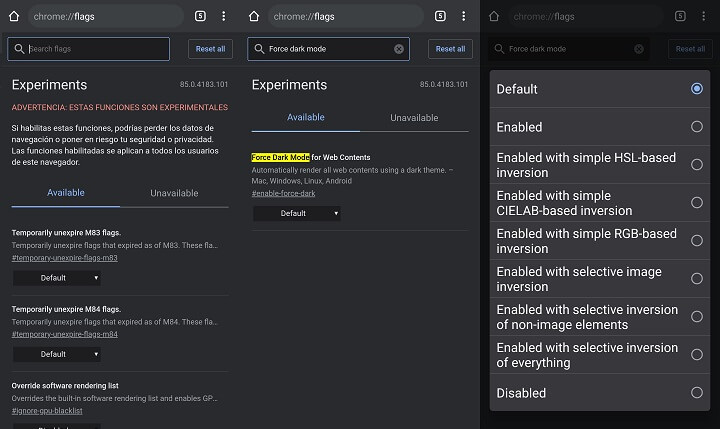 Imagen - 12 ajustes ocultos en Chrome para Android