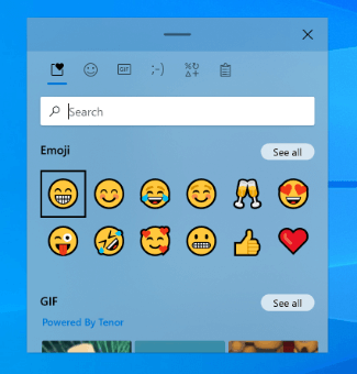 Imagen - Windows 10 a&ntilde;adir&aacute; un teclado t&aacute;ctil con GIFs y emojis