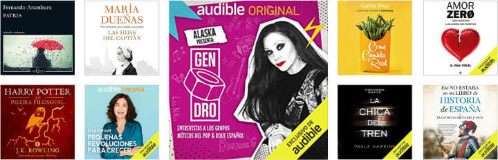Imagen - Amazon Audible en España: catálogo y precios
