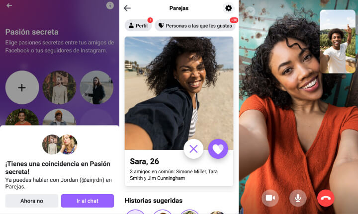 Imagen - Facebook Parejas, el &quot;Tinder&quot; de Facebook llega a España