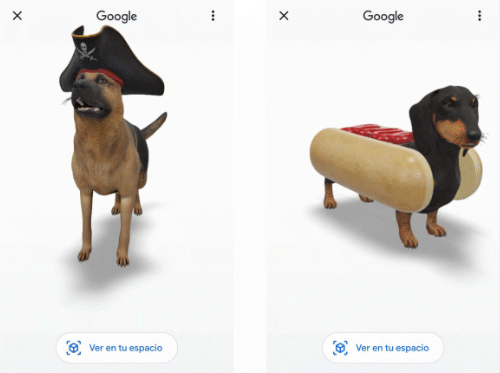 Imagen - Google a&ntilde;ade nuevos "animales" 3D para Halloween