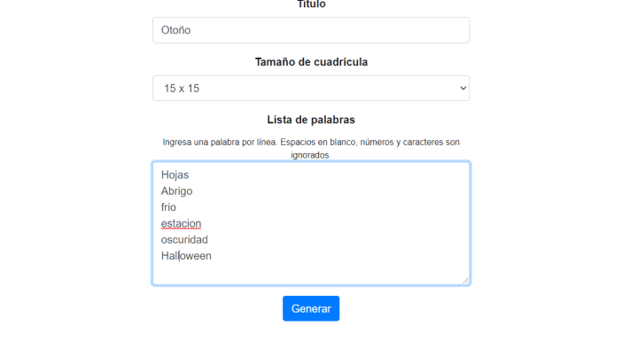 Imagen - 5 webs para generar sopas de letras