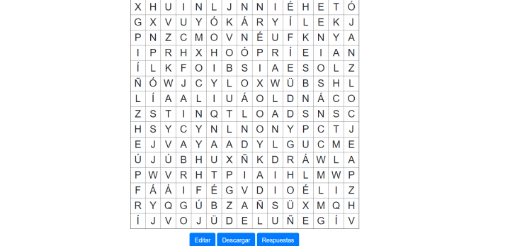 Imagen - 5 webs para generar sopas de letras