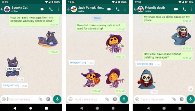 Imagen - Halloween: packs de stickers para WhatsApp