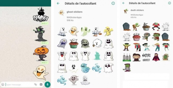 Imagen - Halloween: packs de stickers para WhatsApp