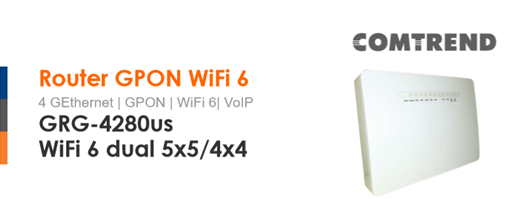 Imagen - Yoigo lanza un router WiFi 6: Comtrend GRG-4280us