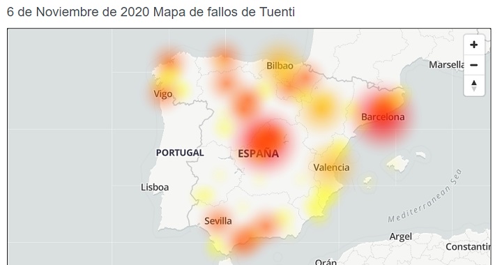 Imagen - Tuenti no funciona: el operador sufre una ca&iacute;da