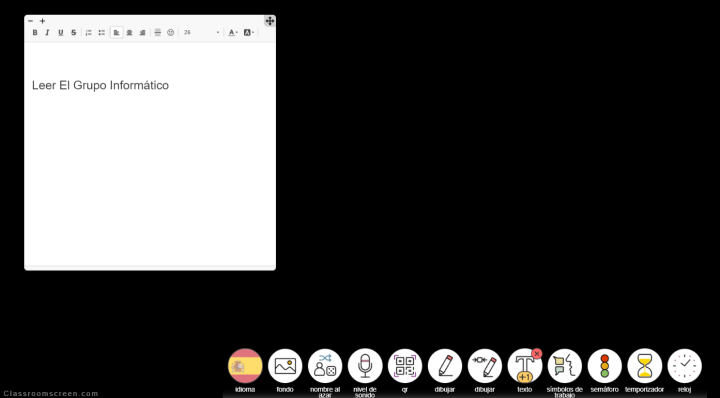 Imagen - Classroomscreen, qué es y cómo funciona