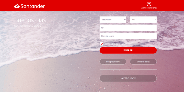 Imagen - Phishing contra el Banco Santander que roba cuentas