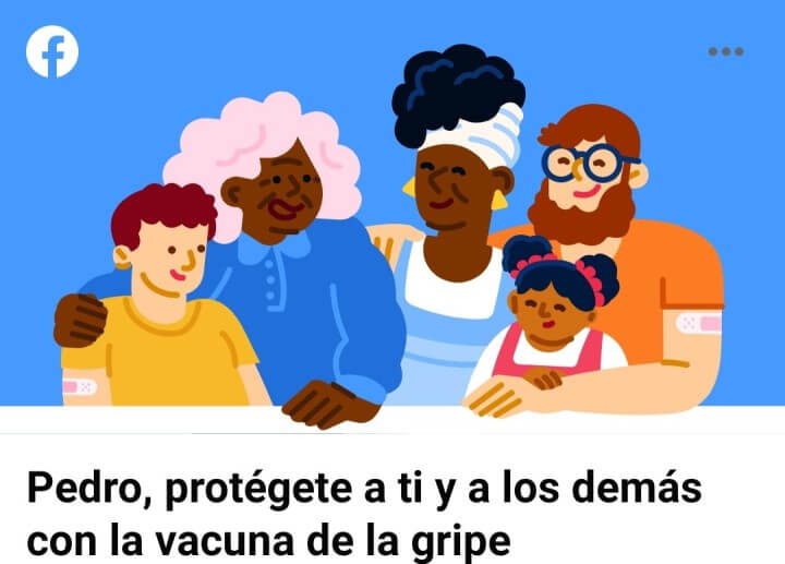 Imagen - Facebook aconseja vacunarse contra la gripe