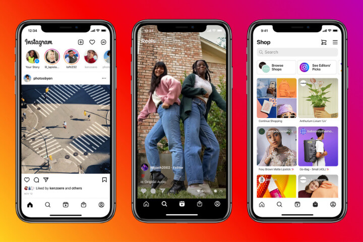 Imagen - Instagram incorpora pestañas de Reels y de Shop