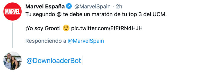 Imagen - Downloaderbot, descarga GIF o vídeos de Twitter