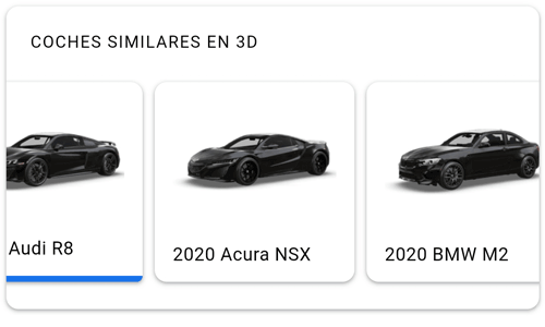 Imagen - Cómo ver coches en 3D con la realidad aumentada de Google