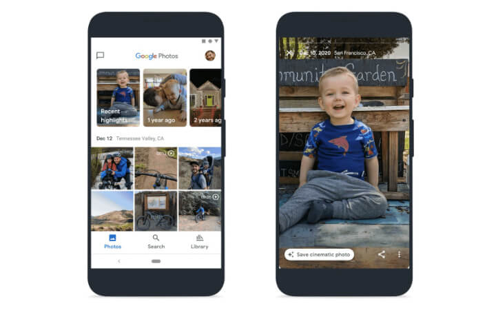 Imagen - Novedades en Google Fotos: fotos cinem&aacute;ticas y m&aacute;s