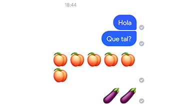 Imagen - Facebook limita los emojis de la berenjena y melocot&oacute;n