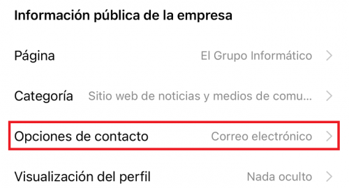 Imagen - Cómo añadir en Instagram el botón para chatear en WhatsApp