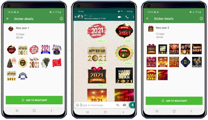 Imagen - 6 mejores stickers del A&ntilde;o Nuevo 2021 para WhatsApp