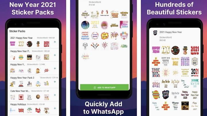 Imagen - 6 mejores stickers del A&ntilde;o Nuevo 2021 para WhatsApp