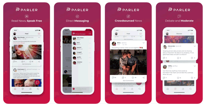 Imagen - Usuarios de Parler se pasan a Telegram