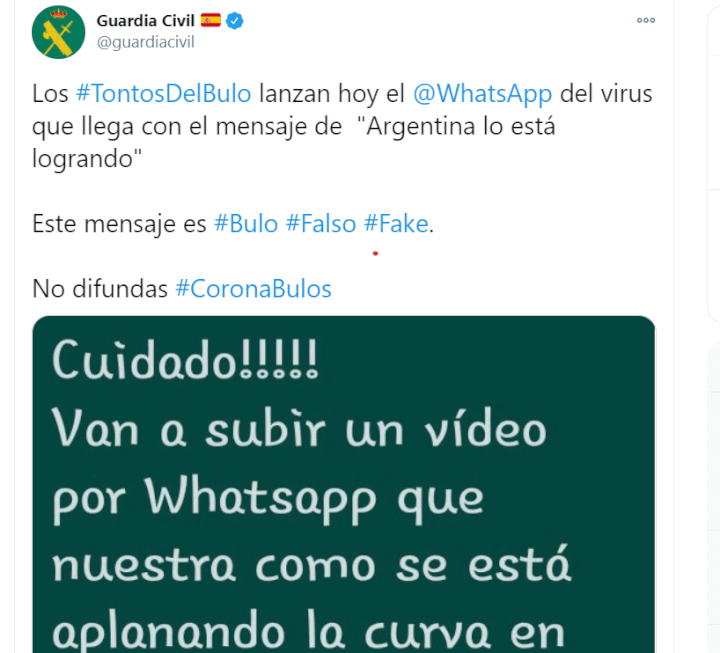 Imagen - &quot;Argentina lo está logrando&quot; en WhatsApp, ¿te hackea?