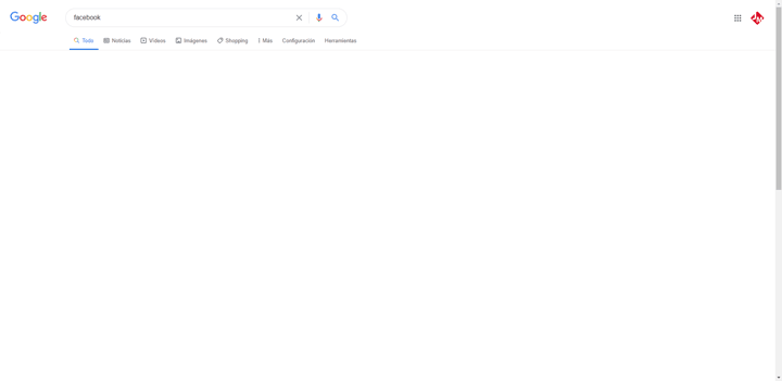 Imagen - Resultados de Google en blanco: soluci&oacute;n