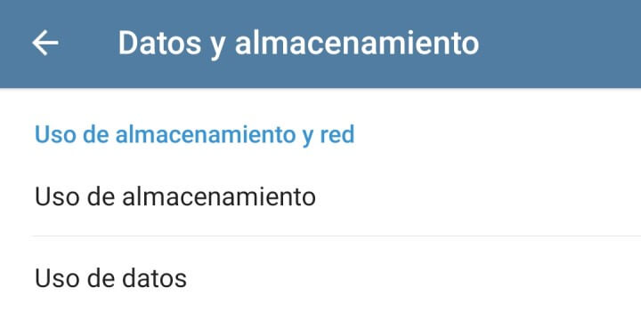 Imagen - Cómo borrar la caché de Telegram