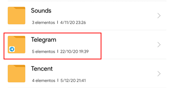 Imagen - &iquest;D&oacute;nde se guardan los archivos que env&iacute;as por Telegram?