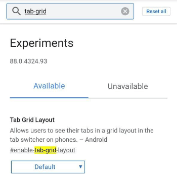 Imagen - Chrome para Android ya tiene pestañas en cuadrícula