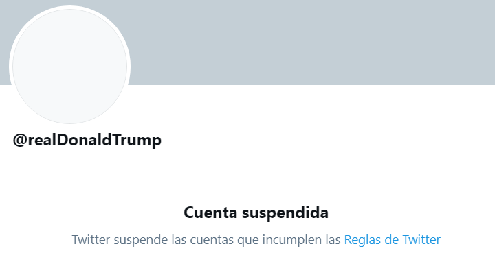 Imagen - Twitter cierra la cuenta de Trump definitivamente