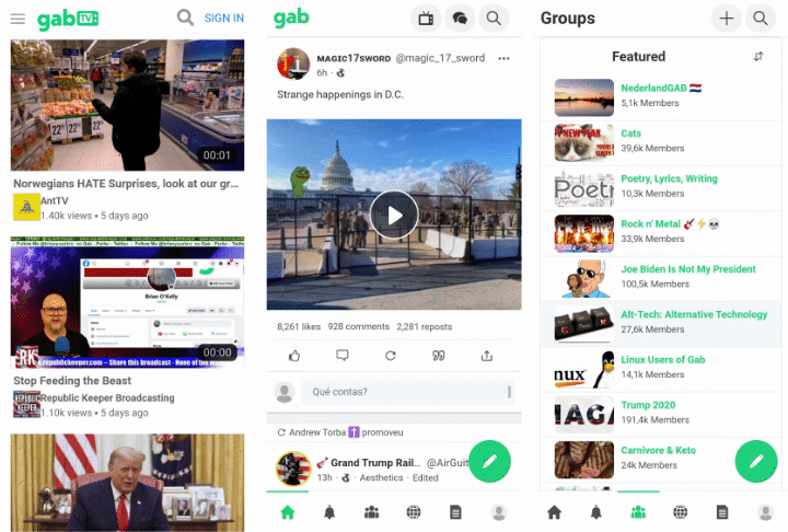 Imagen - Cómo descargar Gab en iOS y Android