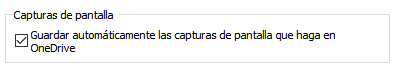 Imagen - Guardar captura de pantalla automáticamente