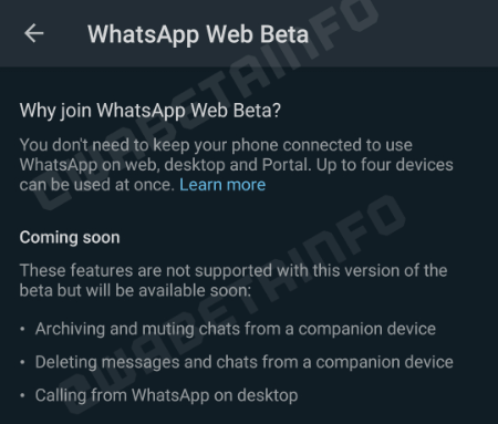 Imagen - WhatsApp Web Beta: también se podrán probar novedades antes