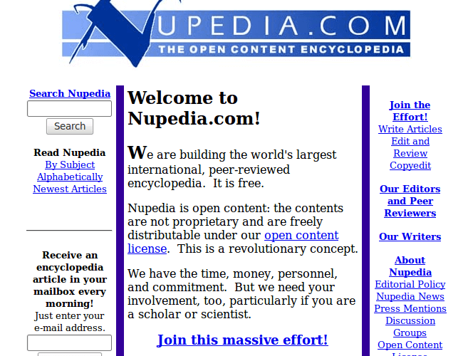 Imagen - Wikipedia cumple veinte a&ntilde;os: conoce sus curiosidades