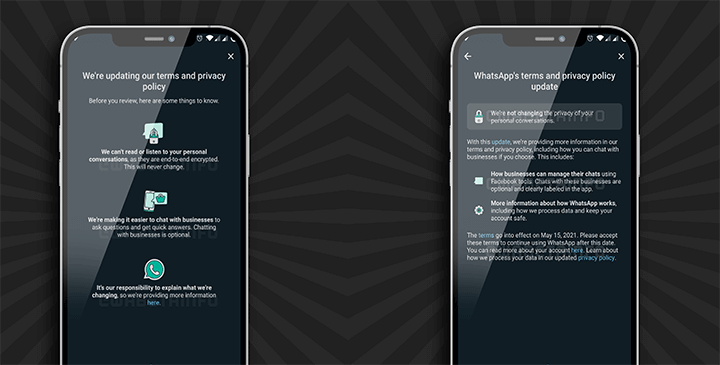Imagen - Nuevas condiciones de WhatsApp: qué hacer y qué pasará