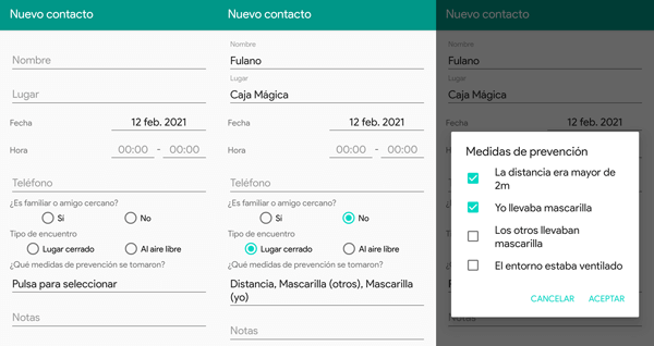 Imagen - Diario de Contactos, una app para registrar la gente que ves