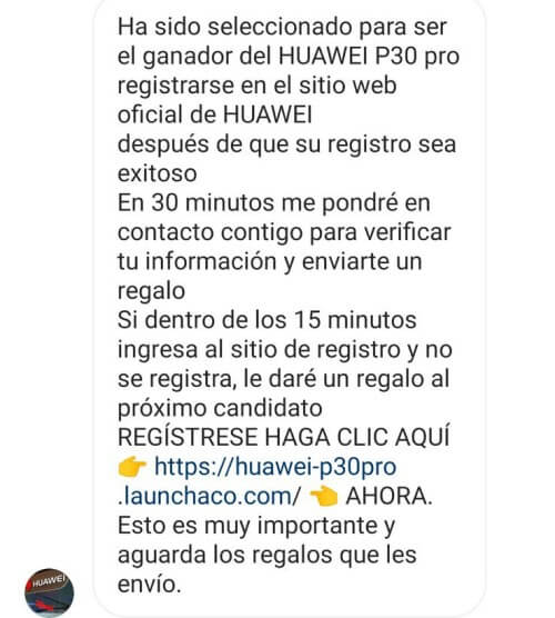 Imagen - Regalo Huawei P30 Pro en Instagram, ¿es real?
