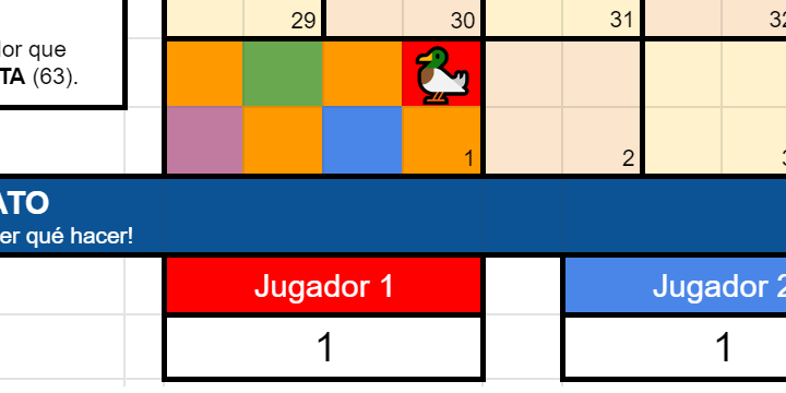 Imagen - El Juego de la Oca en Google Sheets online y gratis
