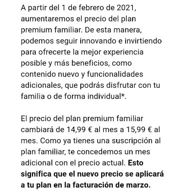 Imagen - Spotify sube de precio el Plan Familiar